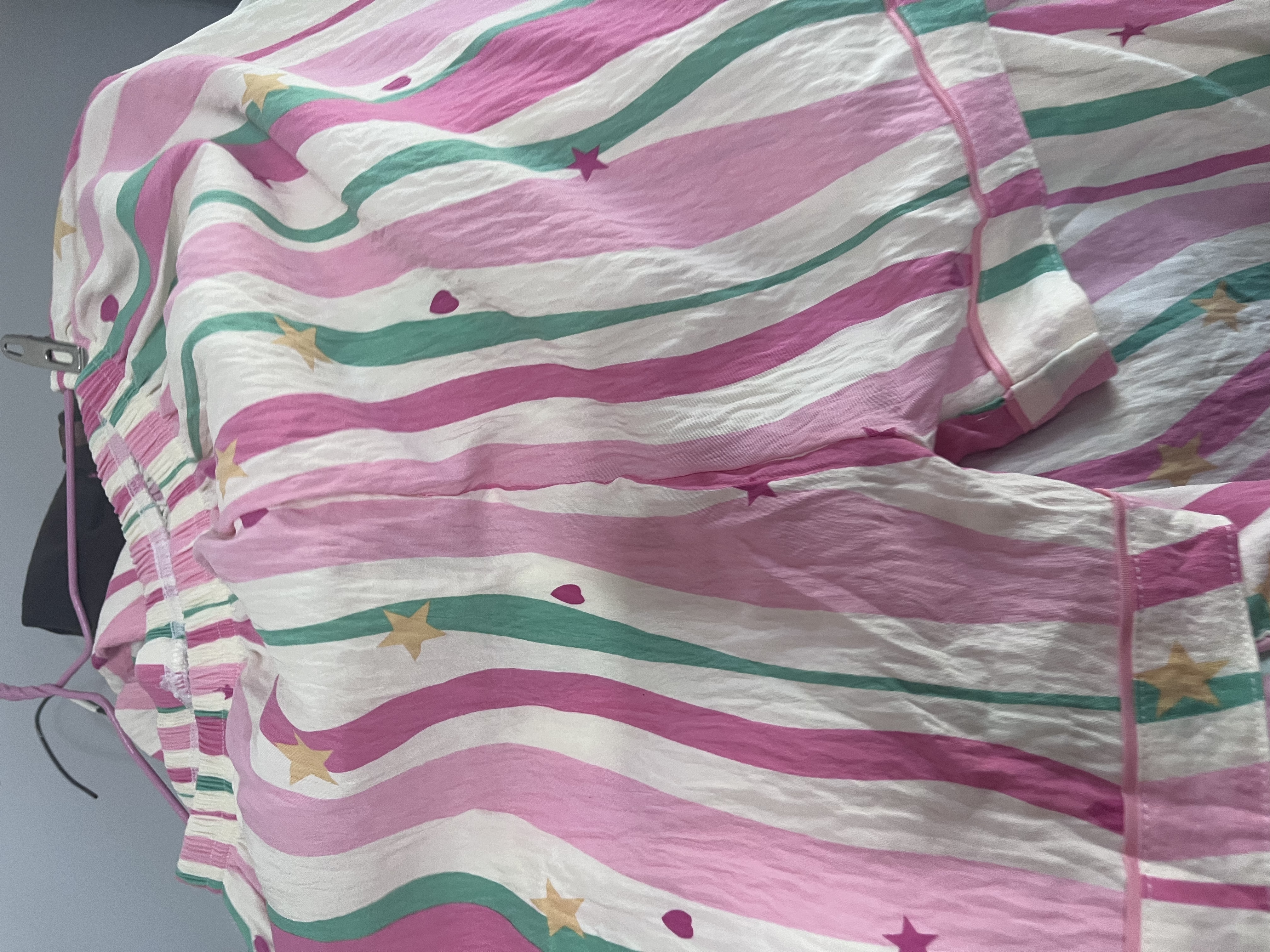 浪莎多巴胺睡衣女薄款云朵棉网红风短袖短裤可外穿潮女士家居服 实拍图