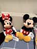 迪士尼（Disney）经典米奇米妮毛绒玩偶玩具大号公仔情侣结婚礼物压床娃娃生日礼物 米奇米妮红色小号组合 赠礼袋 实拍图