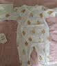 童泰（TONGTAI）婴儿连体衣夏季新生儿衣服宝宝家居内衣蝴蝶衣2件装 绿色52cm 实拍图