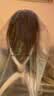 佰丝堂假发女全真人发丝头顶补发片遮白发蓬松增加发量女士长直发全真发 实拍图