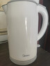 美的（Midea）电热水壶家用烧水壶食品级304不锈钢 1.7L大容量0涂层无缝内胆开水壶泡茶 MK-SH17M301 实拍图