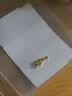 喜上眉梢【喜上眉梢】999足金蹦迪镭射散珠黄金3D硬金超闪足球珠圣诞礼物 0.2g 2mm新版蹦迪珠约多颗 实拍图