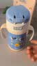 膳魔师（THERMOS）儿童水杯吸管保温保冷杯小黄鸭超轻316L不锈钢幼儿园宝学生杯TCKC 实拍图