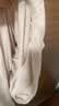 MUJI 女式无侧缝双层纱织长袖睡衣 家居服套装纯棉女装七夕情人节礼物 浅粉红色 M （上装160/84A 下装160/66A） 实拍图