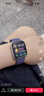 Apple/苹果 Watch S11 智能手表GPS款42毫米银色铝金属表壳雾紫色运动型表带M/L MEUU4CH/B 实拍图