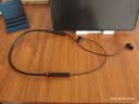 联想（Lenovo）【好评10万+】HE05X二代蓝牙耳机无线挂脖式运动颈挂式入耳式大电量降噪隔音长续航适用于华为苹果 【炫酷黑】8D立体音-智能降噪 实拍图