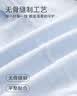贝瑞加（Babyprints）宝宝防蚊裤2条装纯棉婴儿灯笼裤夏季薄款长裤儿童家居裤 白蓝100 实拍图