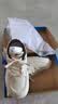回力女鞋秋季厚底增高小白鞋女学生百搭板鞋女舒适休闲鞋女 米黑色36 实拍图