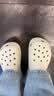 卡骆驰（crocs）经典云朵Clog女沙滩洞洞凉拖鞋206750-2Y2 39 （39-40） 实拍图