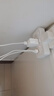 插座开关转换器插头【送货上门】卧室桌面开关多功能一转多家用学生宿舍接线板插线板多孔分控开关 一转三+USB【纯铜+新国标】白 实拍图