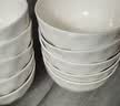 顺祥万祥碗套装10个装饭碗家用餐具套装釉下彩简约陶瓷碗洗碗机可用 实拍图