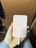 小米（MI）MI【3C认证】小米磁吸自带线充电宝1000033W粉色有线无线充电iPhone用上飞机火车户外 实拍图