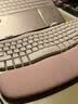 罗技（Logitech）Wave Keys波浪键盘 人体工学键盘 办公键盘 无线蓝牙键盘 配备软垫掌托 3台设备连接 粉色 99键 实拍图