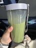 美的（Midea）小蛮腰15秒轻食破壁机家用小型全自动多功能大功率果蔬榨汁料理机【0.65L+0.35L双杯】MJ-Health01 实拍图
