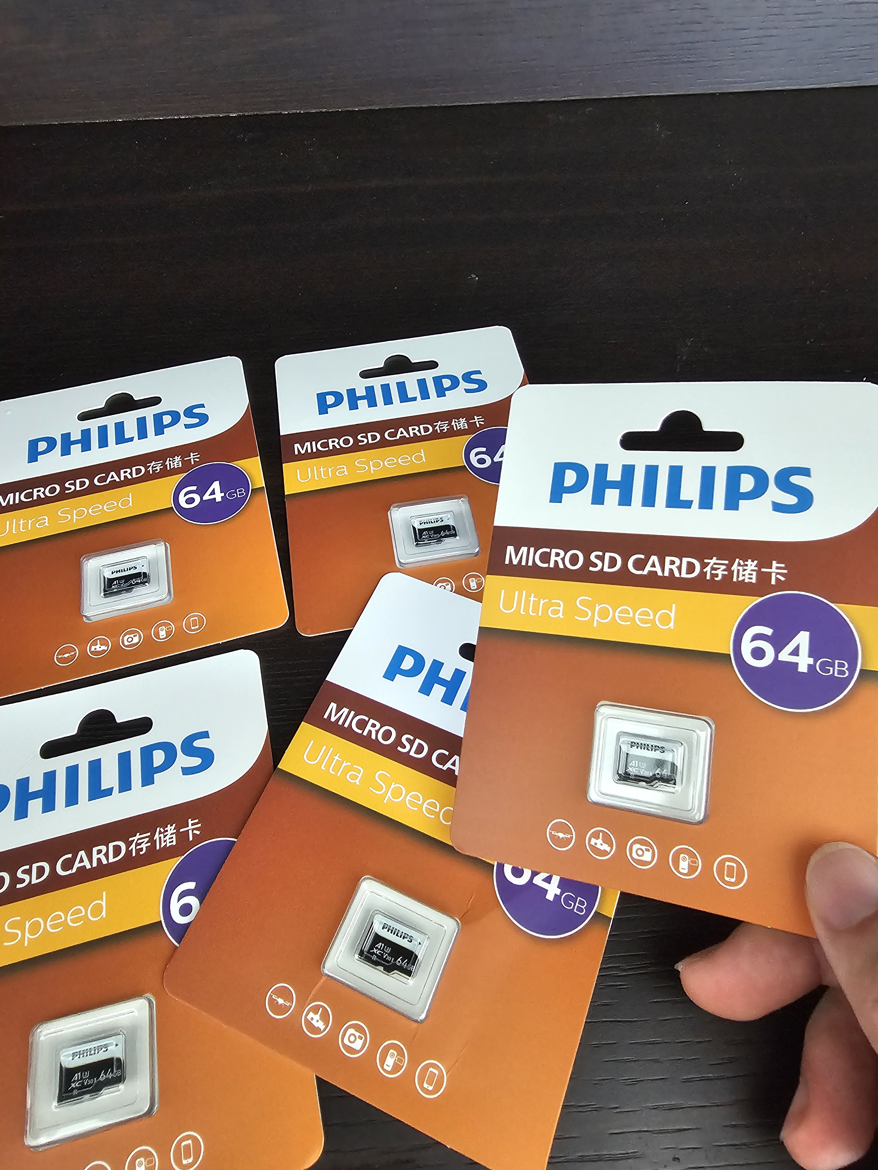 飞利浦（PHILIPS）64GB TF（MicroSD）存储卡 A1 U3 V30 4K 行车记录仪&安防监控专用内存卡 高速耐用 读速100MB/s 实拍图
