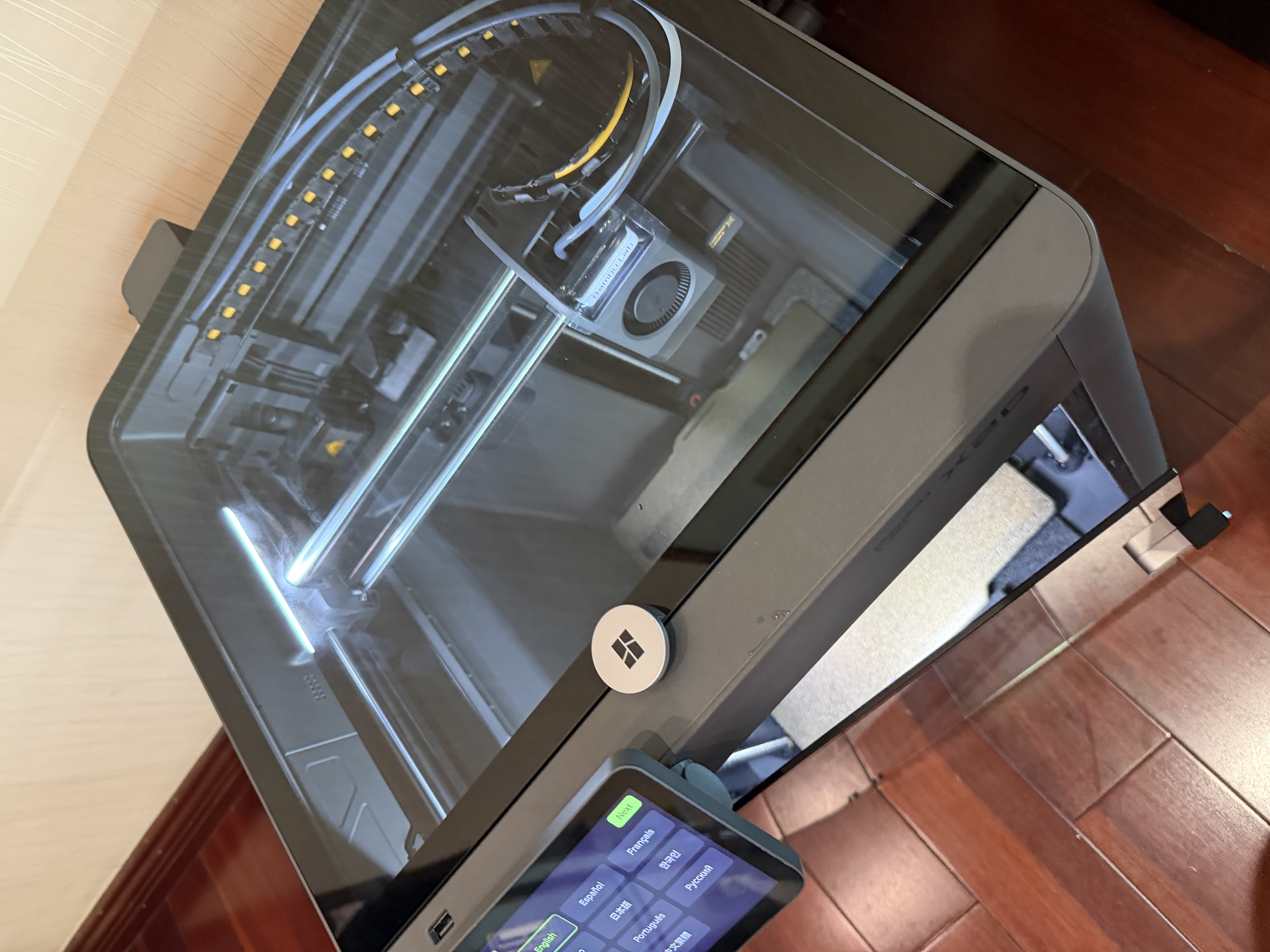 拓竹X2D 3D打印机器双头双喷嘴立体多色家用桌面FDM高速智能AI检测UL认证排放安全 X1C升级 X2D 单机【大陆版】 实拍图