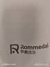 罗梅达尔（Rommedal）新款品牌高档双肩包男日常通勤背包时尚大容量学生书包男包双肩包 灰色拉链款【京仓次日达】【高43*宽30*厚16CM】 实拍图