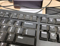 联想（Lenovo）KM210键盘鼠标套装 有线键鼠套装 全尺寸商务办公  笔记本电脑键盘台式机一体机 黑色 实拍图
