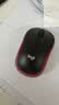 罗技（Logitech）M185鼠标 无线鼠标 办公鼠标 对称鼠标 黑色红边 带无线2.4G接收器 实拍图