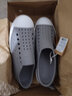 native男女款洞洞鞋Jefferson男鞋女鞋潮流情侣懒人鞋休闲鞋板鞋沙滩鞋 11100100-1501 43 实拍图