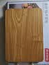 京东京造 菜板 砧案板实木整木厨房家用切菜板【金丝*柚木】40*28*2.5cm 实拍图