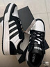 adidas ENTRAP美式校园风运动鞋少年感复古篮球风板鞋阿迪达斯 白色/黑色   41 实拍图