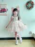 G.duck童装洛丽塔公主裙儿童连衣裙夏季2026生日礼服女童裙子超仙蓬蓬裙 蓝色裙子加拖尾 140 实拍图