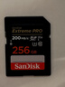 闪迪（SanDisk）256GB SD内存卡 4K V30 U3 C10 相机存储卡 读速200MB/s 写速140MB/s 微单/单反相机内存卡 实拍图