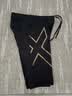 2XU【旗舰裤】Light Speed系列高强度压缩裤男跑步速干紧身运动短裤 黑/金反光logo L 尺码建议咨询客服 实拍图