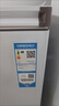 海尔（Haier）100L单温小冰箱冰柜小型家用小冰柜冷柜冷冻冷藏转换一级能效深冷减霜大容量BC/BD-100GHW9D 实拍图