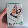 INSTAX富士instax立拍立得 mini相纸 白边双包20张(适用miniSE/11/12/40/90/LiPlay/EVO/Link3) 实拍图