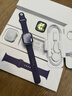 Apple/苹果 Watch S11 智能手表GPS款42毫米银色铝金属表壳雾紫色运动型表带M/L MEUU4CH/B 实拍图
