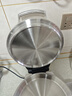 美的（Midea）电饼铛 小钢炮0涂层316L不锈钢电饼档 家庭用40mm超深双面加热 煎饼锅烤肉锅烙饼锅早餐机电煎锅s1 实拍图