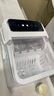 美的（Midea）制冰机 冰块全自动UV杀菌迷你宿舍子弹冰小功率触控款  MBJ-12D17EC 实拍图