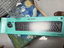 罗技（Logitech）MK275 键鼠套装 无线键鼠套装 办公键鼠套装 全尺寸 商务键鼠套装 带无线2.4G接收器 黑蓝色 实拍图