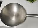 欧乐菲（OLOFE）纯钛0涂层炒锅钛锅老关东纯钛镜面云感纯钛无涂层家用炒锅32cm 实拍图
