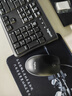 罗技（Logitech）MK121P（同MK120外观） 有线键鼠套装 鼠标键盘套装108键全尺寸 商用办公电脑  黑色 实拍图