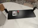 优活达键盘托架免打孔抽屉架托免安装桌面滑轨夹桌下支架电脑鼠标收纳架75*24cm 实拍图