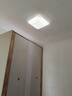 美的（Midea）LED吸顶灯现代轻奢餐厅卧室灯仿水晶灯饰48瓦三色晶星J2包安装 实拍图