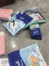 齐心（COMIX）10个装加厚A4文件袋密封透明拉链袋 办公学习资料袋 初高中生考试文件袋 彩色边 颜色随机F56-1 实拍图