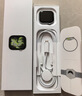 Apple/苹果 Watch S11 智能手表GPS款46毫米银色铝金属表壳雾紫色运动型表带S/M MEVW4CH/B 实拍图