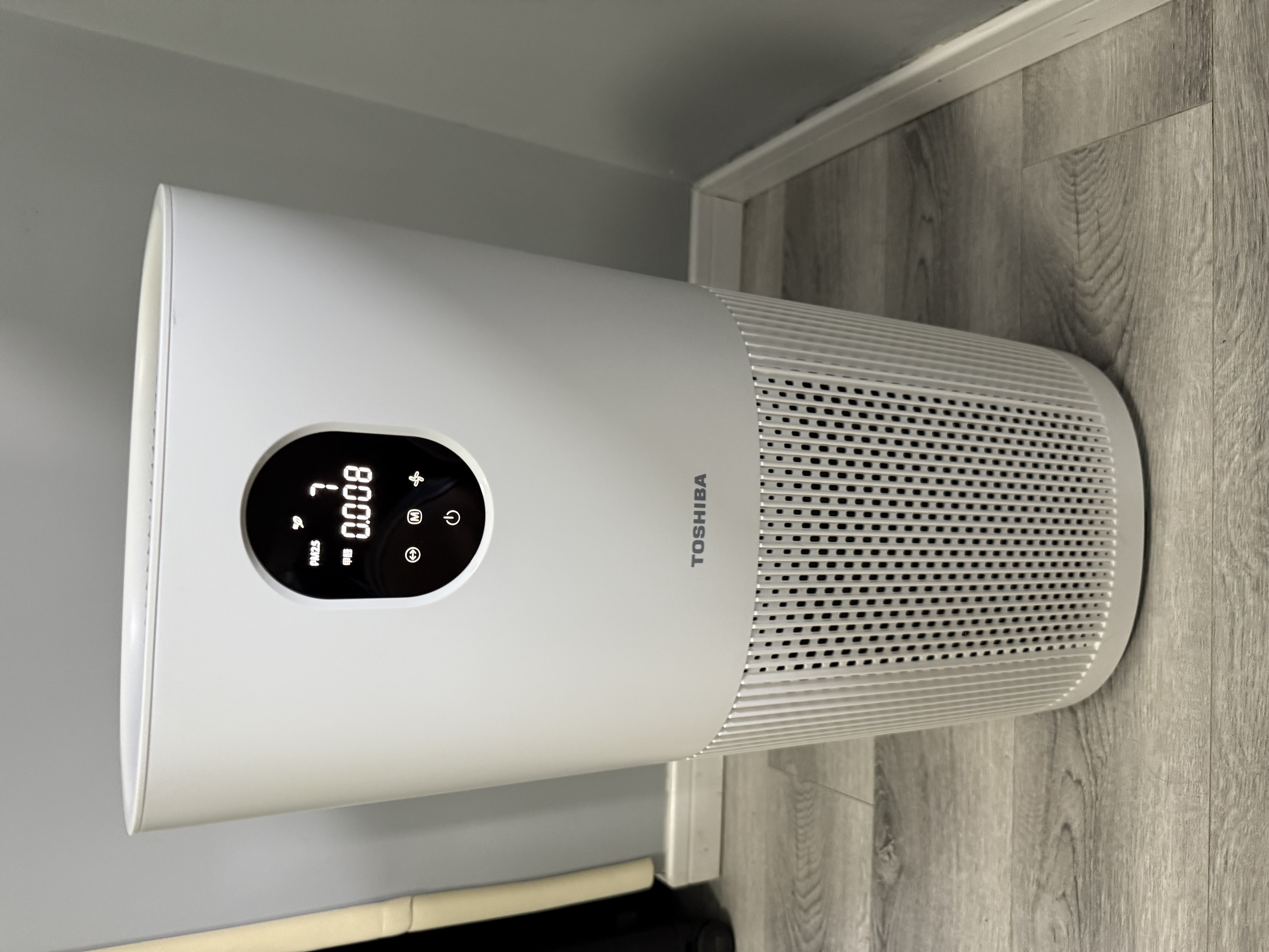 东芝（TOSHIBA）加湿器空气净化器无雾加湿净化一体机除花粉过敏源除醛除菌除敏母婴消毒杀菌大白梨Pro 实拍图