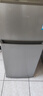 海尔（Haier）冰箱小型二门办公室迷你小冰箱节能直冷家用租房家电冷藏冷冻超薄双开门省电小型冰箱 118升、360°立体制冷、低温补偿 实拍图