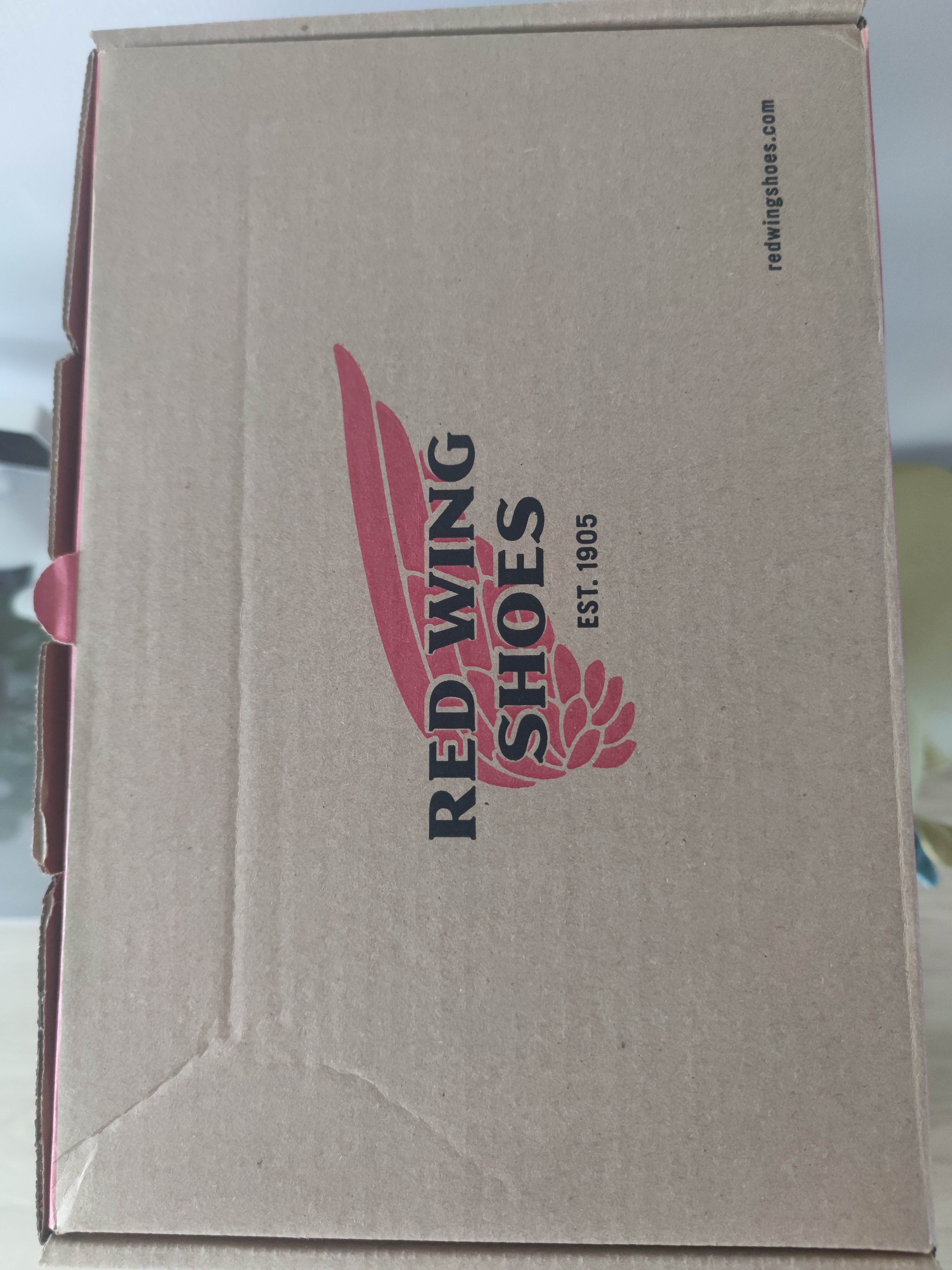 RED WING红翼8111工装靴6寸铁道工D头油鞣皮牛皮琥珀色男鞋马丁靴 琥珀色 40 (7.5 美码D头) 实拍图