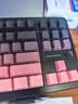 迈从（MCHOSE）G87 V2三模旋钮无线机械键盘电竞游戏客制化有线/蓝牙87键配列gasket结构全键热插拔笔记本办公 G87 V2 黑莓粉 快金轴【三模+旋钮】 实拍图
