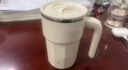 京东京造 小旋风搅拌杯电动 自动咖啡杯type-c充电【316不锈钢】400ml 实拍图