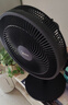 美的（Midea）【超级单品】七叶轻音立式电风扇家用柔风落地扇台式桌面小型风扇大风量节能摇头宿舍电扇 SAF30AB 实拍图