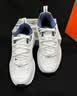 耐克轻便训练鞋秋季健身缓震老爹鞋NIKE AIR MONARCH 4 415445 102白色/金属银/深藏青 42 (265mm) 实拍图