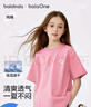 巴拉巴拉童装儿童短袖t恤男童女童2026新款夏装纯棉速干亲子装上衣 实拍图