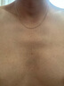 老银匠银项链无吊坠s925银项链女素链简约裸链简约女士百搭时尚银锁骨链 实拍图